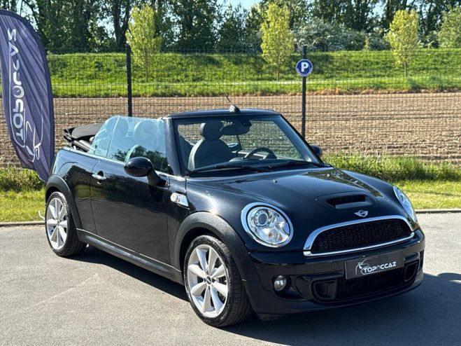 Mini Cabrio COOPER S 184CH HIGHGATE BVA * 115.000KM  NOIR de 2013