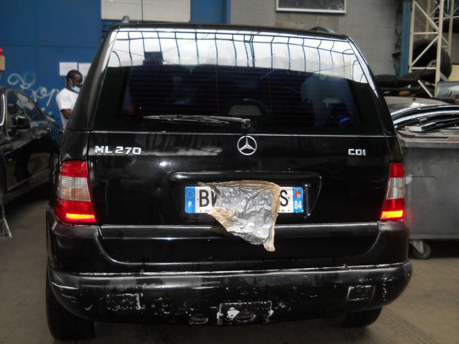Mercedes Classe ML 2L7 - vente pieces occasion 4x4 NOIR de 2003