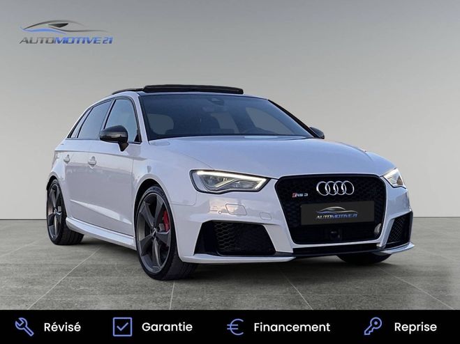 Audi RS3 Sportback III 2.5 TFSI 367ch quattro S t BLANC de 2016