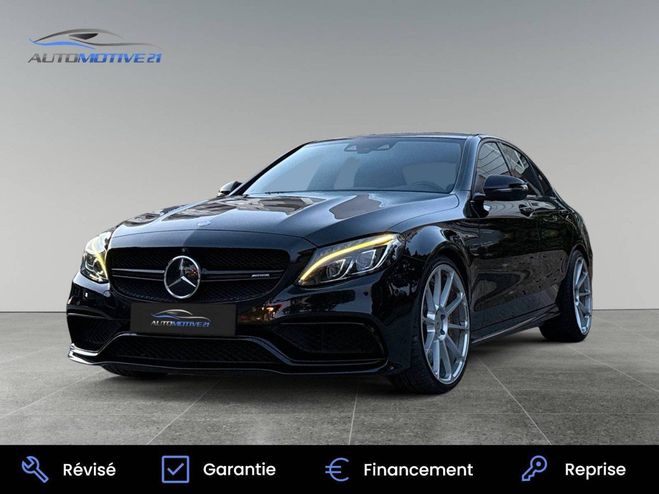 Mercedes Classe C 63 S AMG Speedshift MCT NOIR de 2016