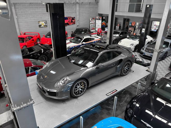 Porsche 911 991 (1) Turbo S ? PANO BOSE 18 POSITIONS Gris Quartz m�tallis� de 2014