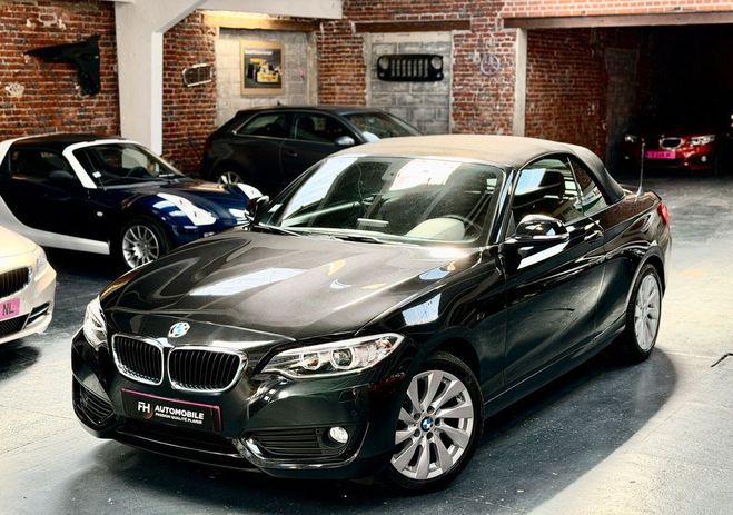 BMW Serie 2 Cabriolet 218i Navigation, Si�ges chauff Noir de 2016