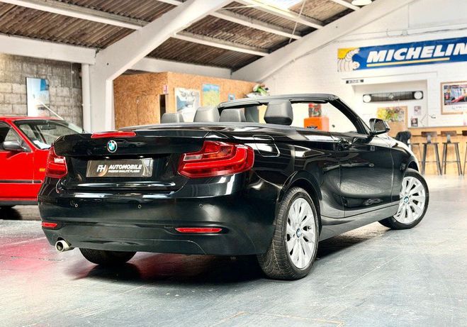 BMW Serie 2 Cabriolet 218i Navigation, Si�ges chauff Noir de 2016