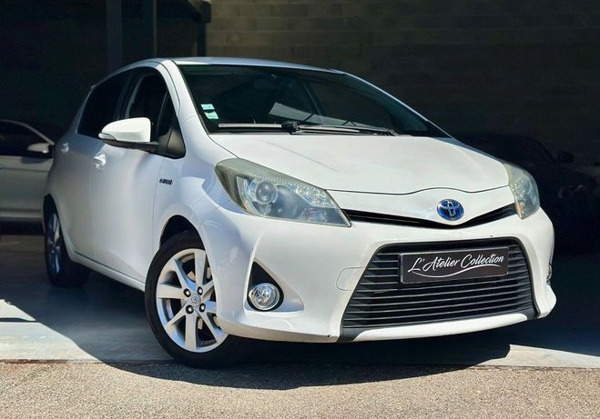 Toyota Yaris Hybrid 100ch CVT 5p CAMERA DE RECUL DYNA Blanc de 2013