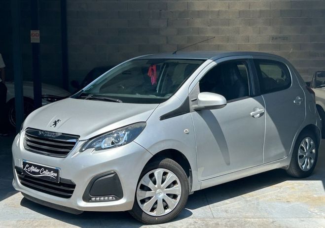 Peugeot 108 ACTIVE 1,0 VTI 72ch 2�ME MAIN ORIGINE FR Gris de 2019