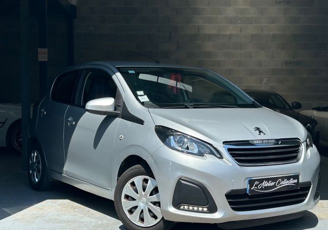 Peugeot 108 ACTIVE 1,0 VTI 72ch 2�ME MAIN ORIGINE FR Gris de 2019