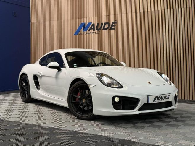 Porsche Cayman S 981 3.4 325 CH PDK - IMMAT FRANCE BLANC de 2015