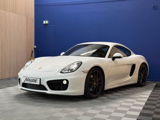 Porsche Cayman S 981 3.4 325 CH PDK - IMMAT FRANCE BLANC de 2015