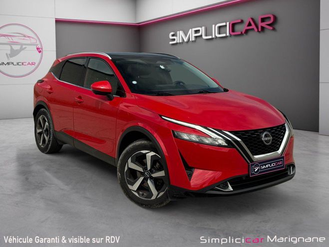 Nissan Qashqai 3 1.3 DIG-T mild hybrid 158 CH N-Connect Rouge de 2022