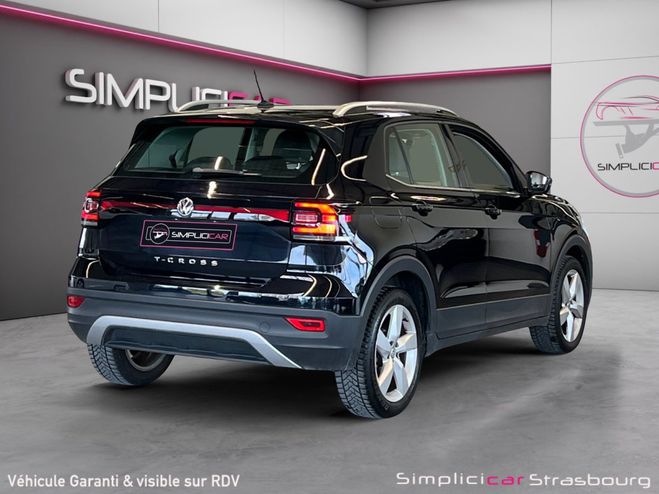 Volkswagen T Cross 1.0 TSI 115 Start/Stop BVM6 Lounge - SI� Noir de 2020