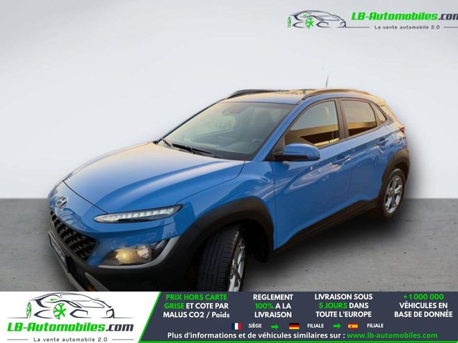 Hyundai Kona 1.0 T-GDi 120 Hybrid 48V BVM Bleu M�tallique de 2021