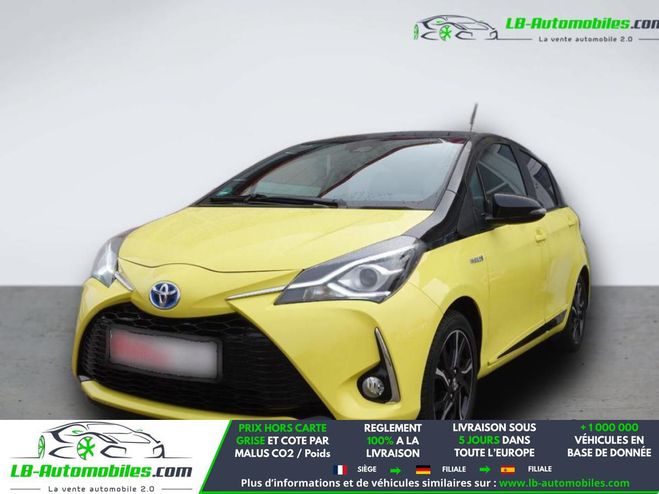 Toyota Yaris HYBRIDE 100ch Jaune M�tallique de 2017