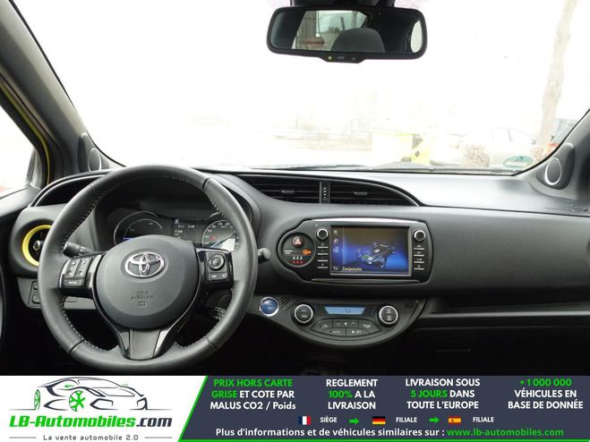 Toyota Yaris HYBRIDE 100ch Jaune M�tallique de 2017