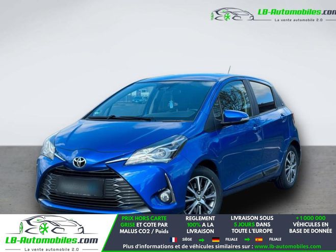 Toyota Yaris 110 VVT-i BVM Bleu M�tallique de 2019