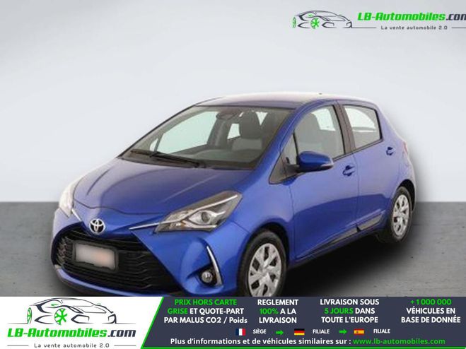 Toyota Yaris 70 VVT-i BVM Bleu M�tallique de 2017
