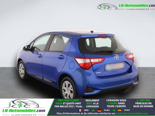 Toyota Yaris 70 VVT-i BVM Bleu M�tallique de 2017