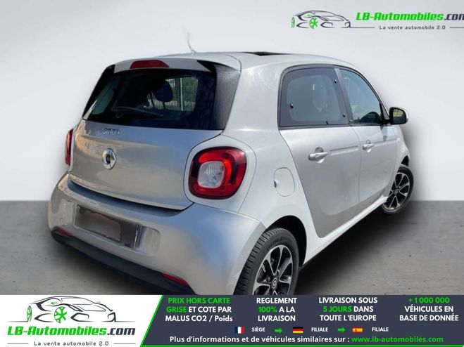Smart Forfour 1.0 71 ch  BVA Argent� M�tallique de 2017