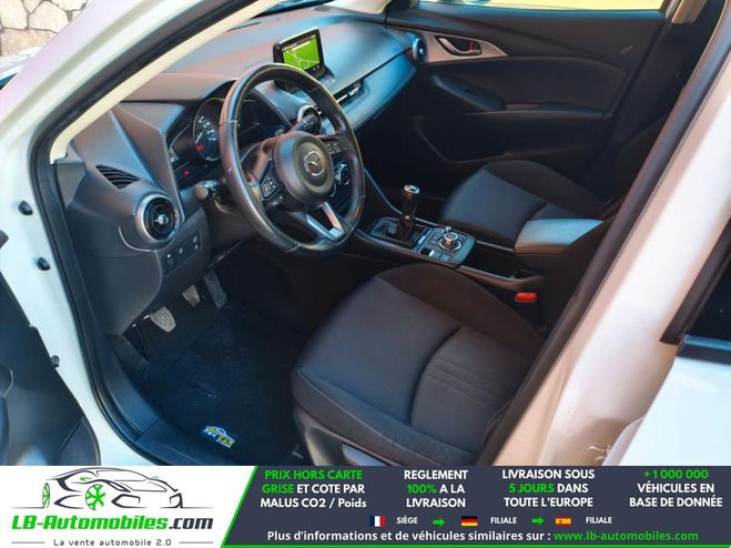 Mazda Cx 3 1.8L Skyactiv-D 115 4x2 Blanc M�tallique de 2019