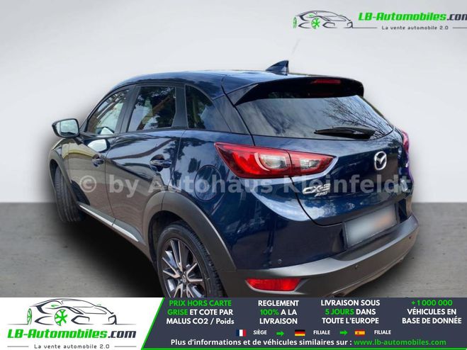 Mazda Cx 3 1.5L Skyactiv-D 105 4x4 Bleu M�tallique de 2018