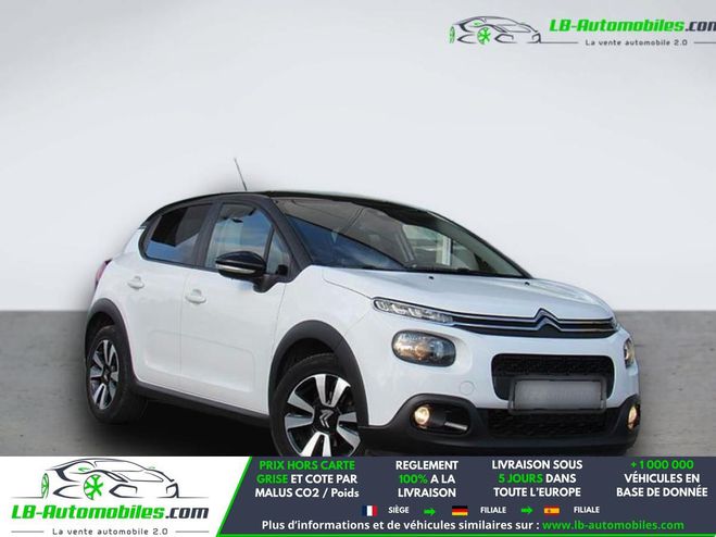 Citroen C3 BlueHDi 100 BVM Blanc de 2017