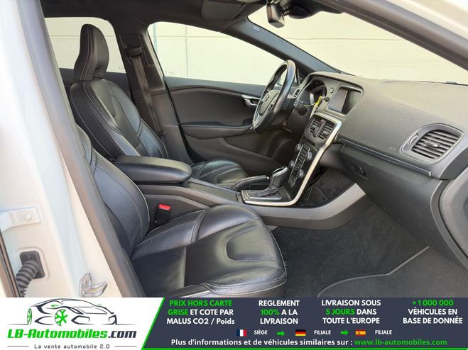 Volvo V40 D2 120 ch BVA Blanc M�tallique de 2019