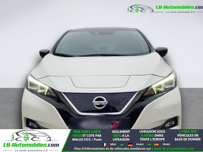 Nissan Leaf Electrique 62kWh 217 ch BVA Noir de 2021