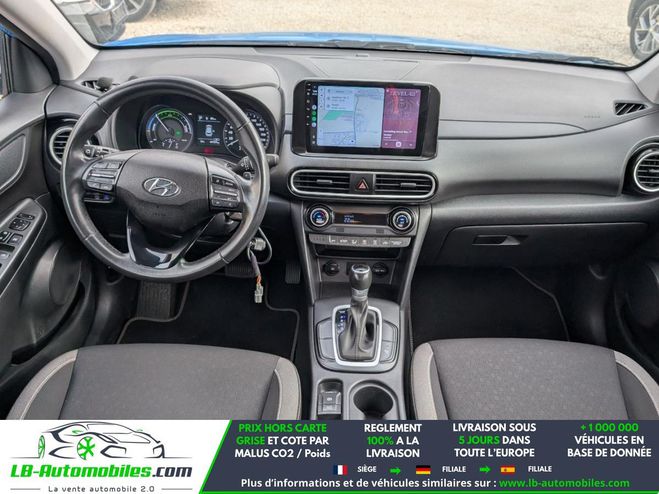 Hyundai Kona 1.6 GDi 141 Hybrid Bleu M�tallique de 2019