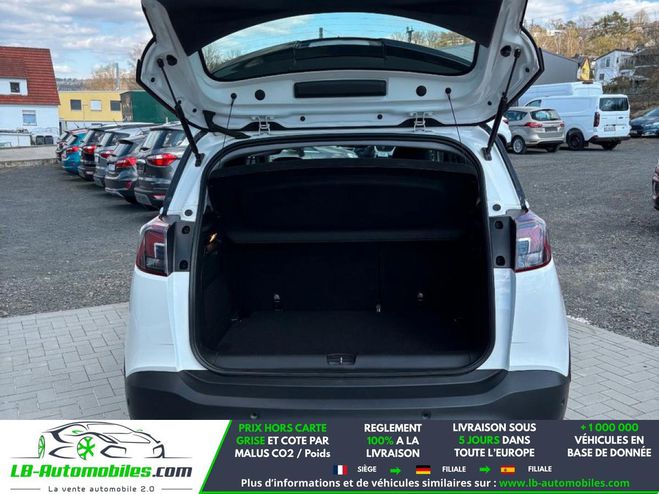 Opel Crossland X 1.2 Turbo 130 ch BVM Blanc de 2017