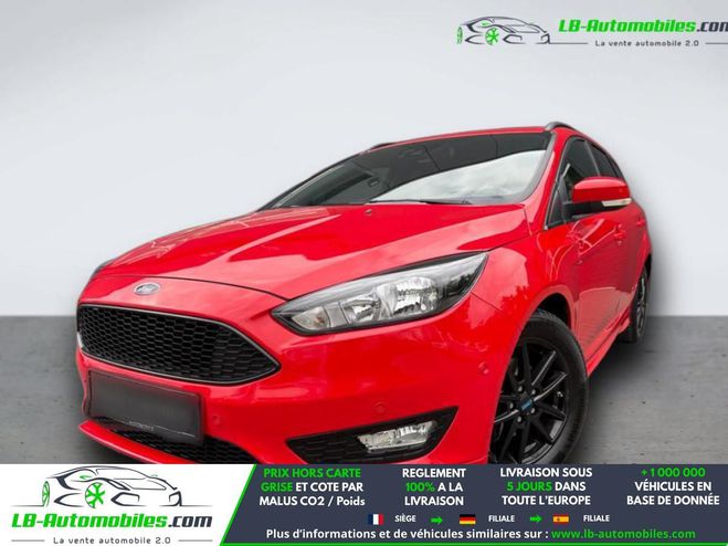 Ford Focus 1.0 EcoBoost 125 mHEV BVA Rouge de 2018