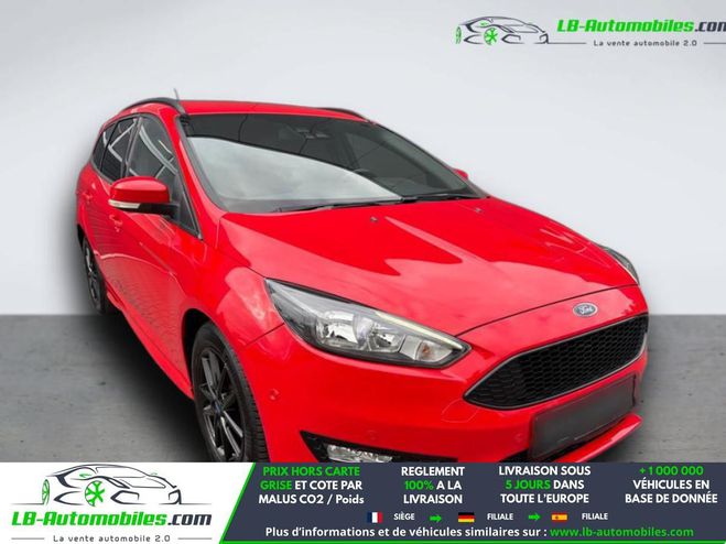 Ford Focus 1.0 EcoBoost 125 mHEV BVA Rouge de 2018