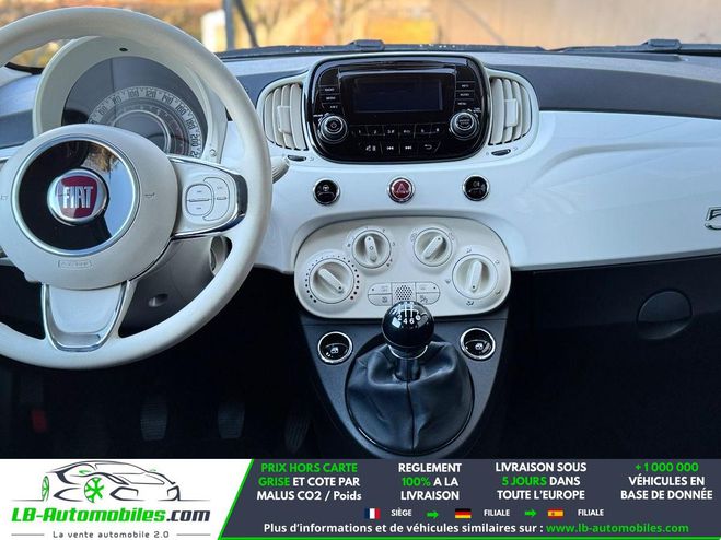 Fiat 500 1.2 69 ch BVA Blanc de 2021