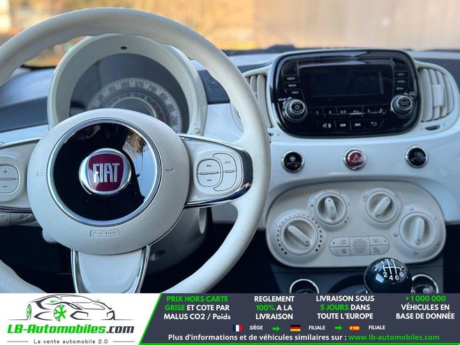 Fiat 500 1.2 69 ch BVA Blanc de 2021