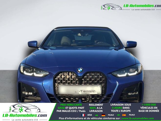 BMW Serie 4 420i 184 ch BVA Bleu M�tallique de 2021