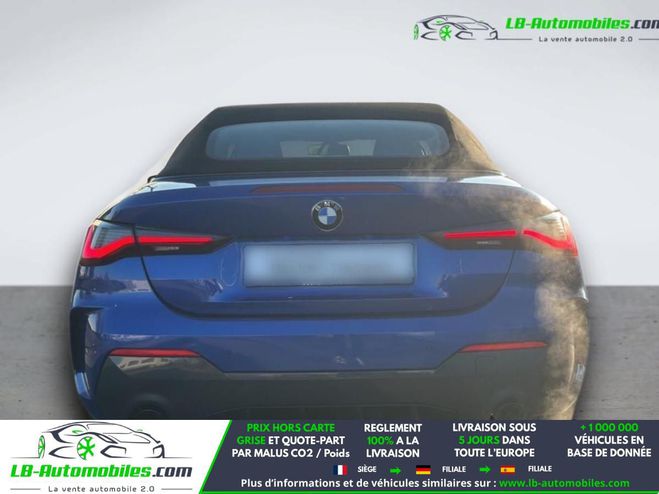 BMW Serie 4 420i 184 ch BVA Bleu M�tallique de 2021