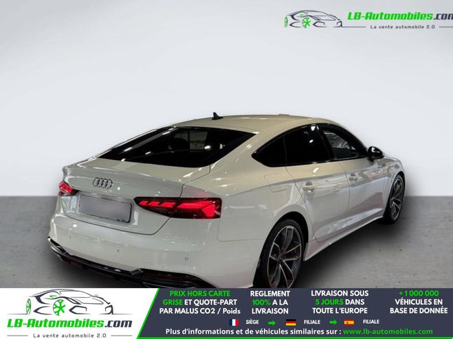Audi A5 40 TDI 204 BVA Blanc M�tallique de 2021