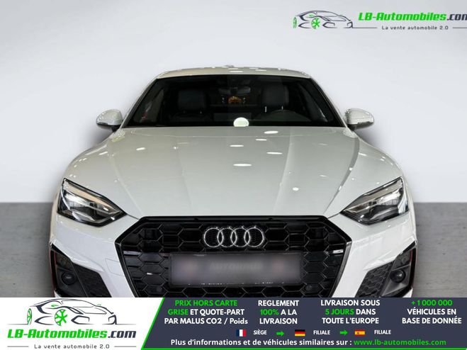 Audi A5 40 TDI 204 BVA Blanc M�tallique de 2021