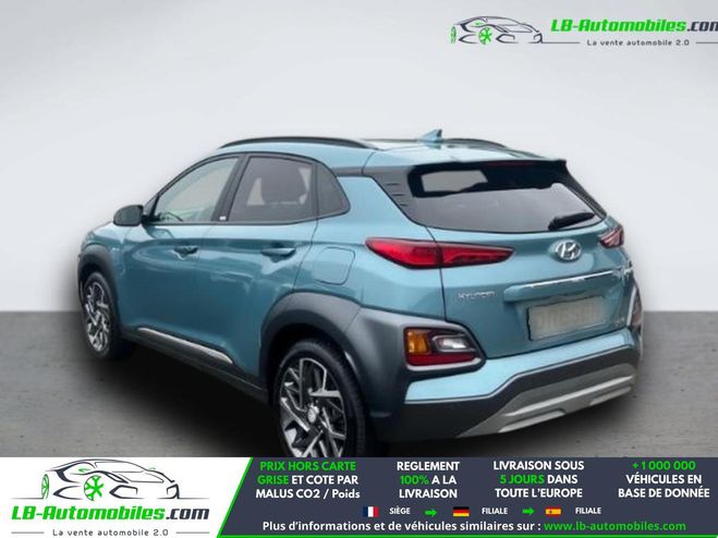Hyundai Kona 1.6 GDi 141 Hybrid Bleu M�tallique de 2020