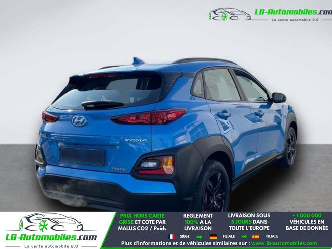 Hyundai Kona 1.6 GDi 141 Hybrid Bleu M�tallique de 2020