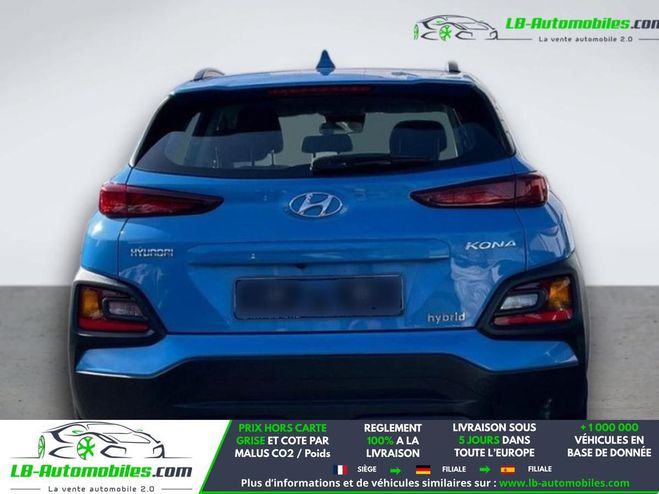 Hyundai Kona 1.6 GDi 141 Hybrid Bleu M�tallique de 2020