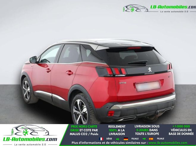 Peugeot 3008 2.0 BlueHDi 180ch  BVA Rouge M�tallique de 2017