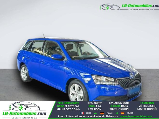 Skoda Fabia 1.0 MPI 60 ch BVM Bleu de 2021
