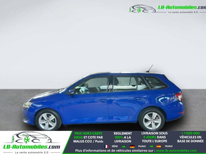Skoda Fabia 1.0 MPI 60 ch BVM Bleu de 2021