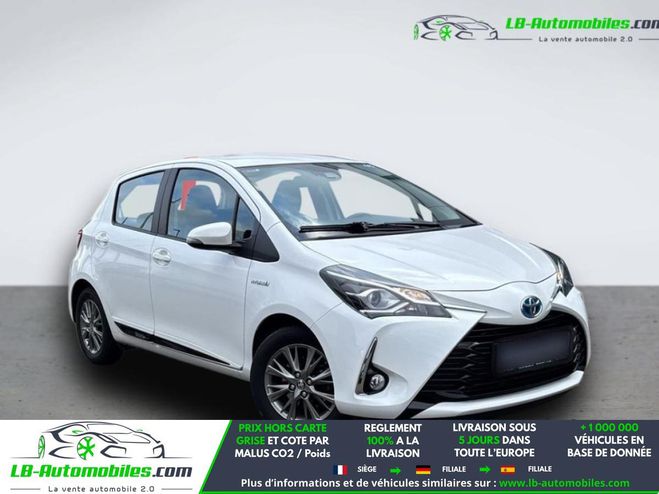 Toyota Yaris HYBRIDE 100ch Blanc de 2017