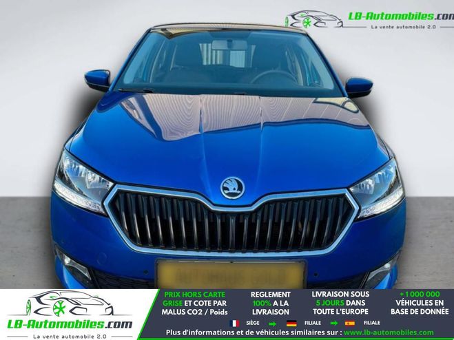 Skoda Fabia 1.0 MPI 75 ch BVM Bleu M�tallique de 2018