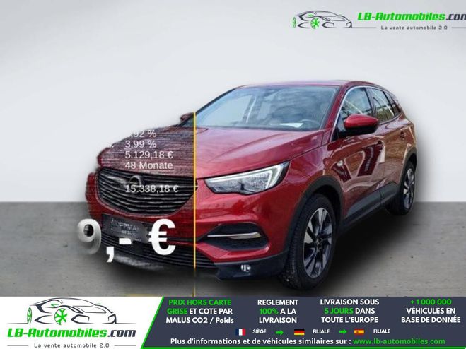 Opel Grandland X 1.2 Turbo 130 ch BVM Rouge de 2018