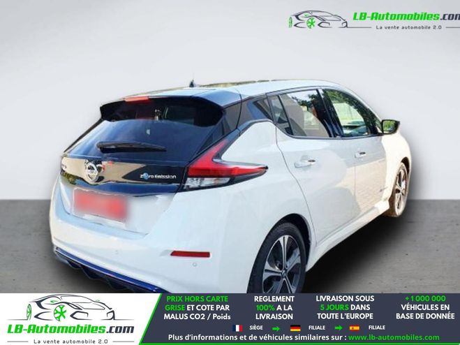 Nissan Leaf Electrique 40kWh 150 ch BVA Blanc M�tallique de 2018