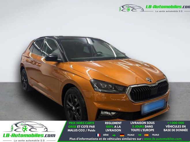 Skoda Fabia 1.0 TSI 110 ch BVM Orange M�tallique de 2021