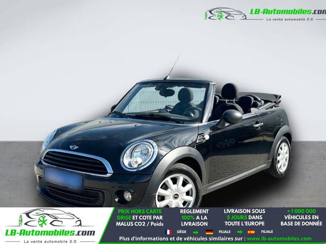 Mini Cabrio 98 ch BVM Noir M�tallique de 2013
