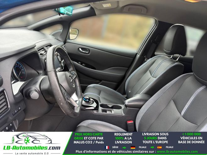 Nissan Leaf Electrique 62kWh 217 ch BVA Bleu de 2021