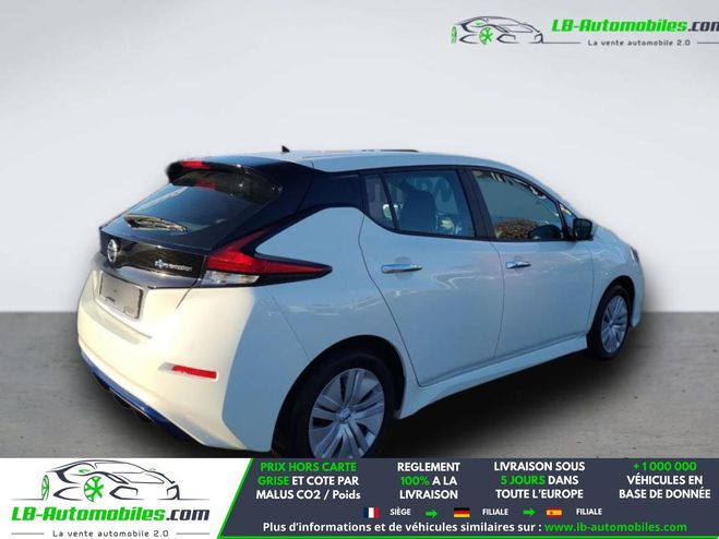 Nissan Leaf Electrique 40kWh 150 ch BVA Blanc de 2021